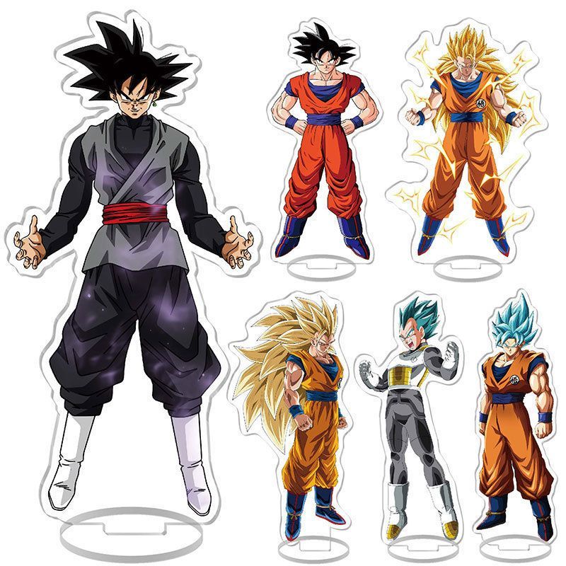 ドラゴンボールの可愛いアクリルスタンド。2Dの日本の漫画風デ - Atv Parts のレビューと価格