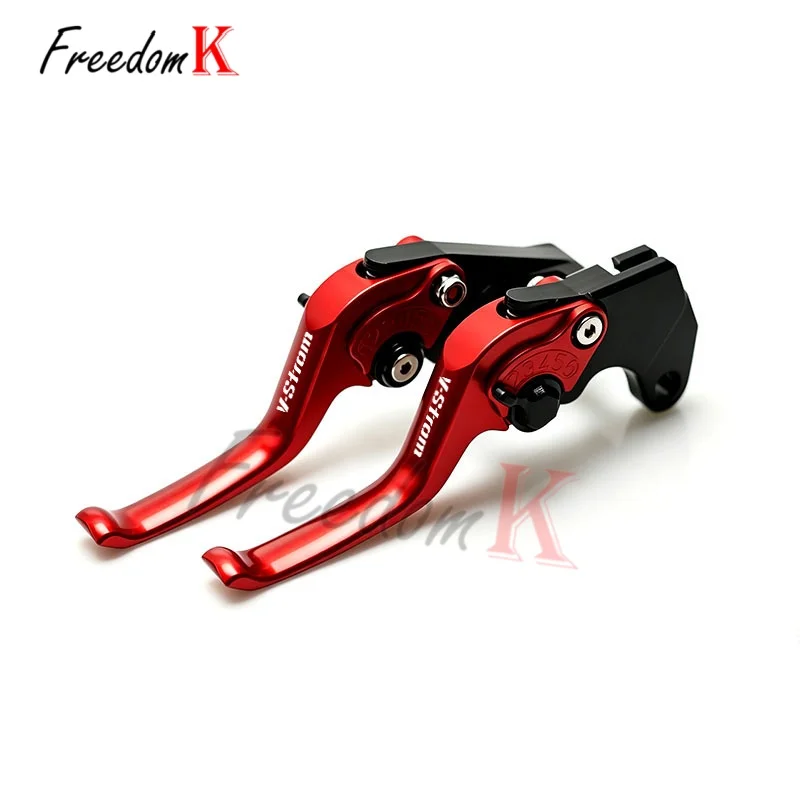 DL650 XT V-strom 250 650 11-22 - Cnc Aluminum Adjustable Brake Clutch Levers のレビューと価格
