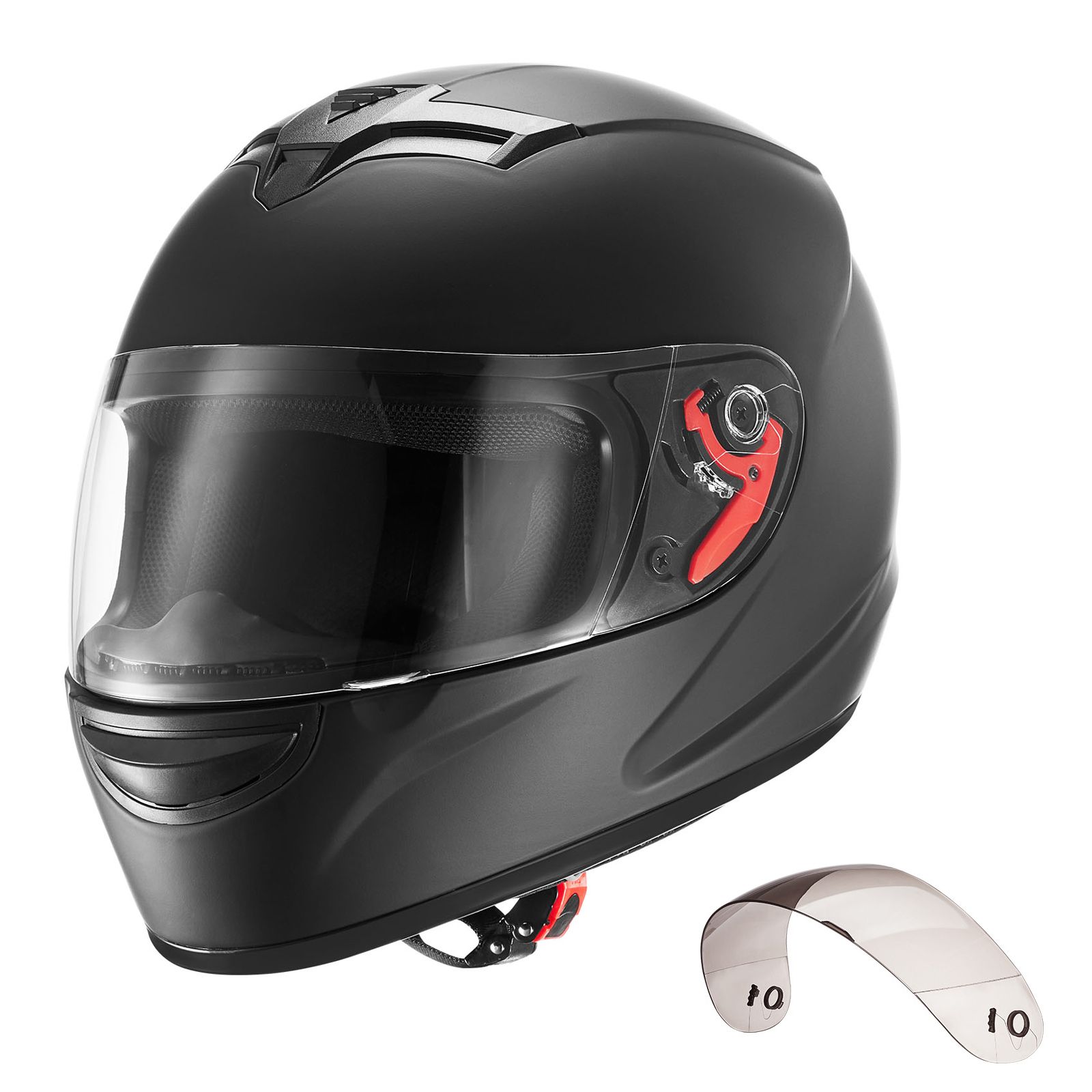 オートバイヘルメット、フルフェイス、大人用モトクロスダートバ - Dual Visor Motorcycle Racing Helmet のレビューと価格